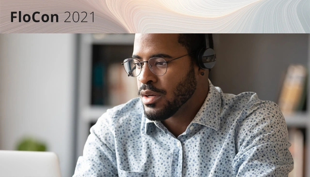FloCon 2021 banner.