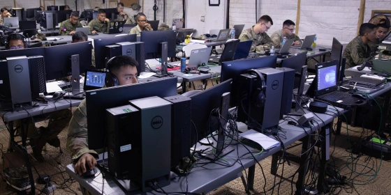 US Army helps develop a cybersecurity center.