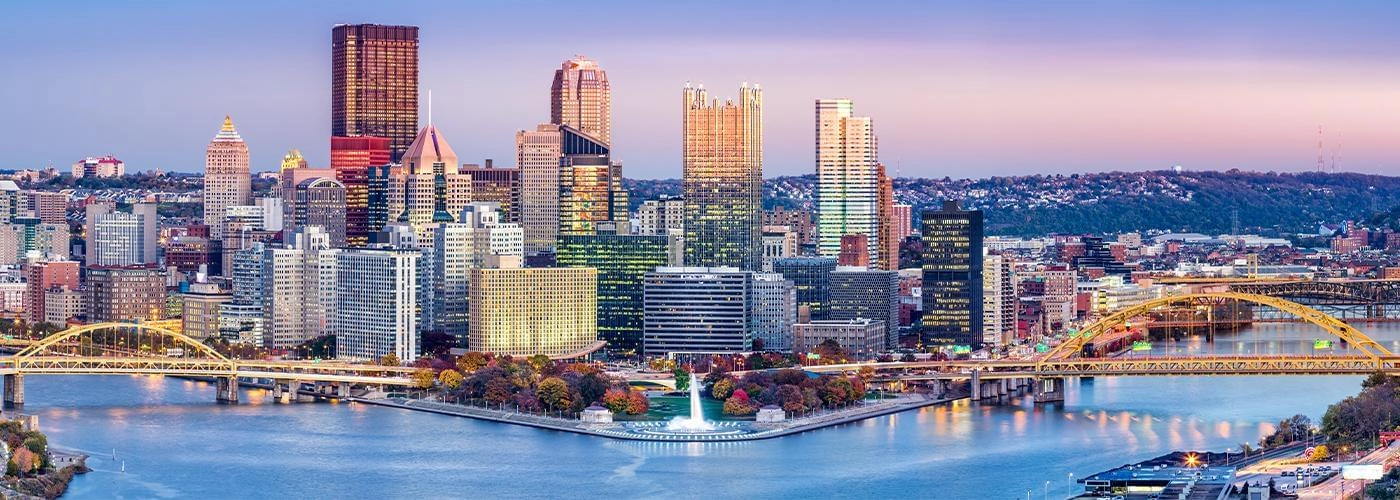 Photo of The Point and downtown Pittsburgh