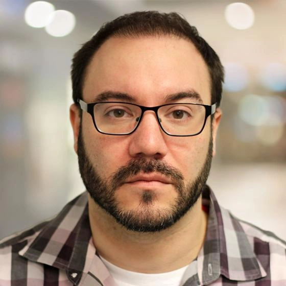 Headshot of Michael Szegedy.