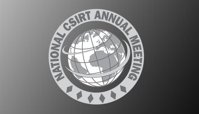 National CSIRT Annual Meeting logo.